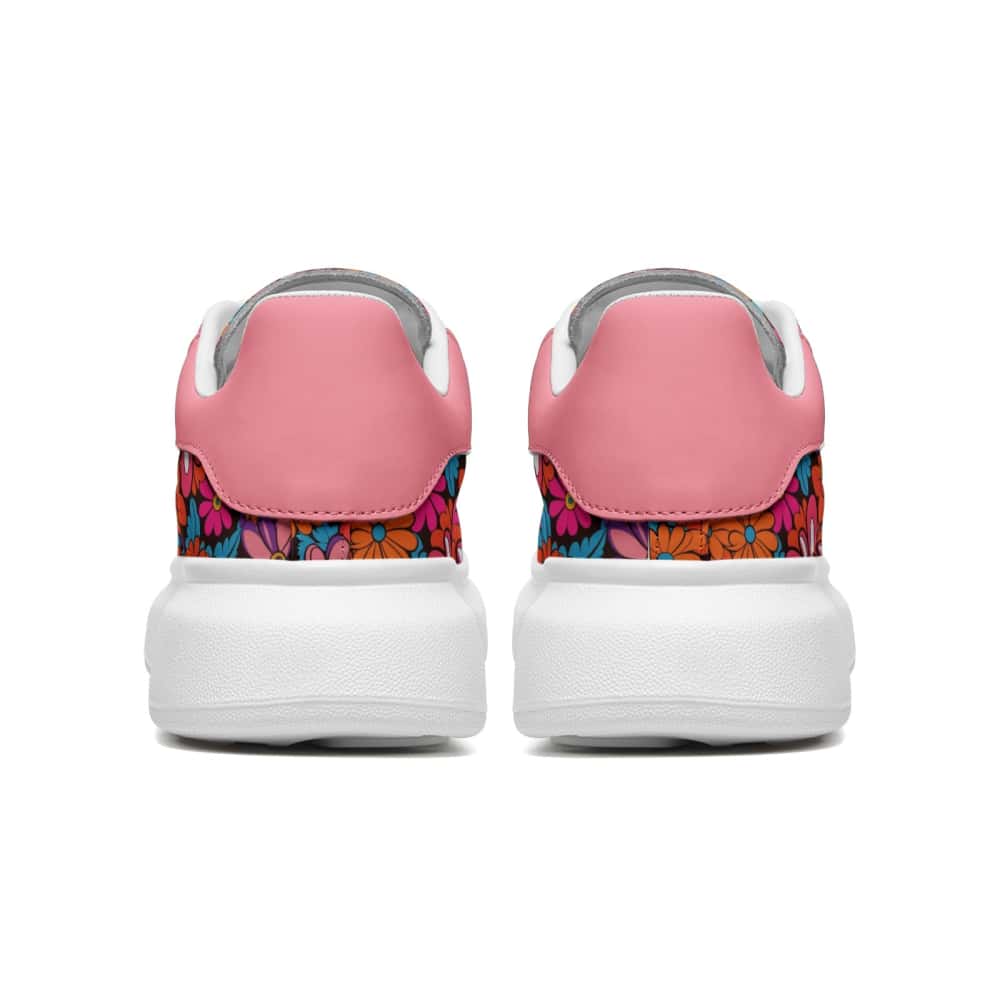 Low-Top Oversized Vegan Leather Sneakers | Ethical Style