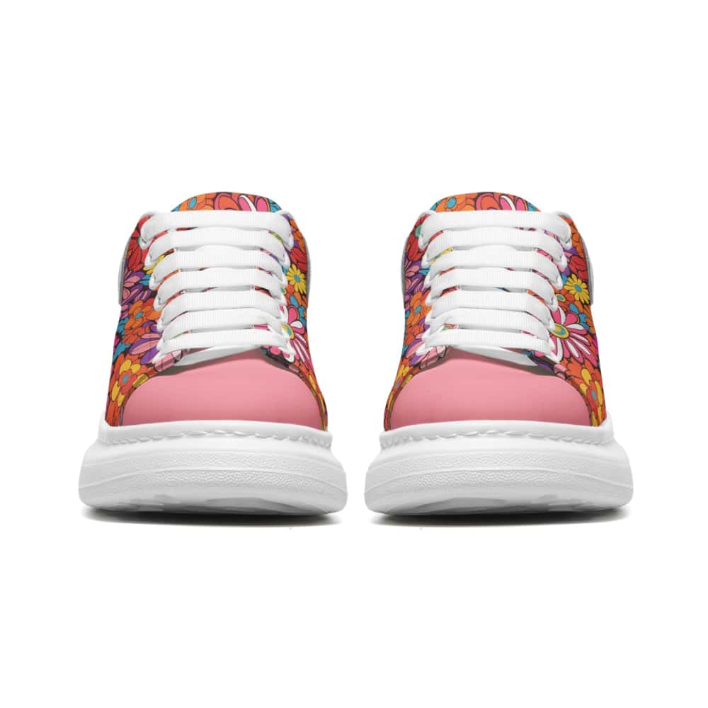 Low-Top Oversized Vegan Leather Sneakers | Ethical Style