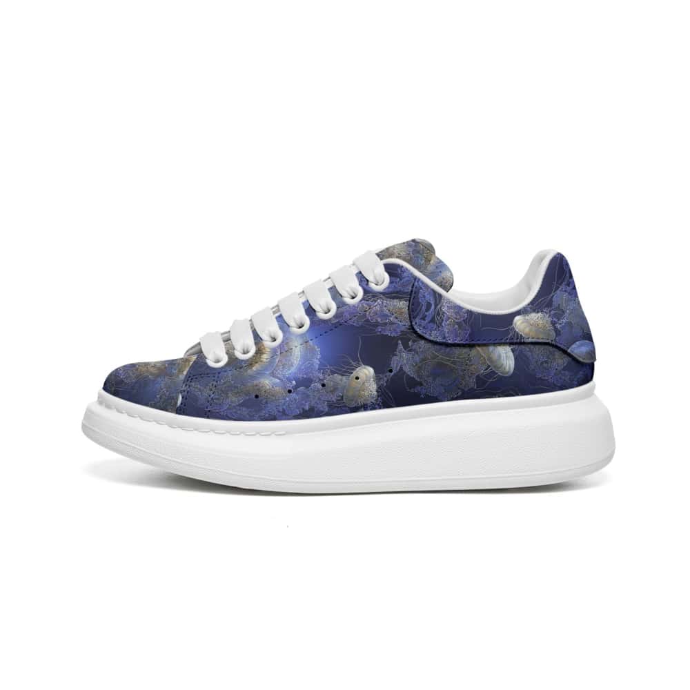 Low-Top Oversized Vegan Leather Sneakers | Ethical Style