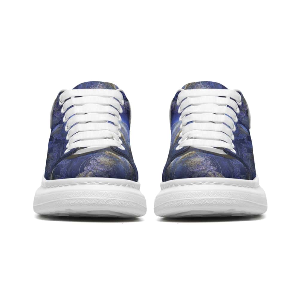 Low-Top Oversized Vegan Leather Sneakers | Ethical Style