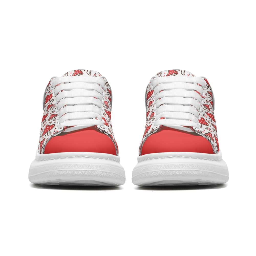 Low-Top Oversized Vegan Leather Sneakers | Ethical Style