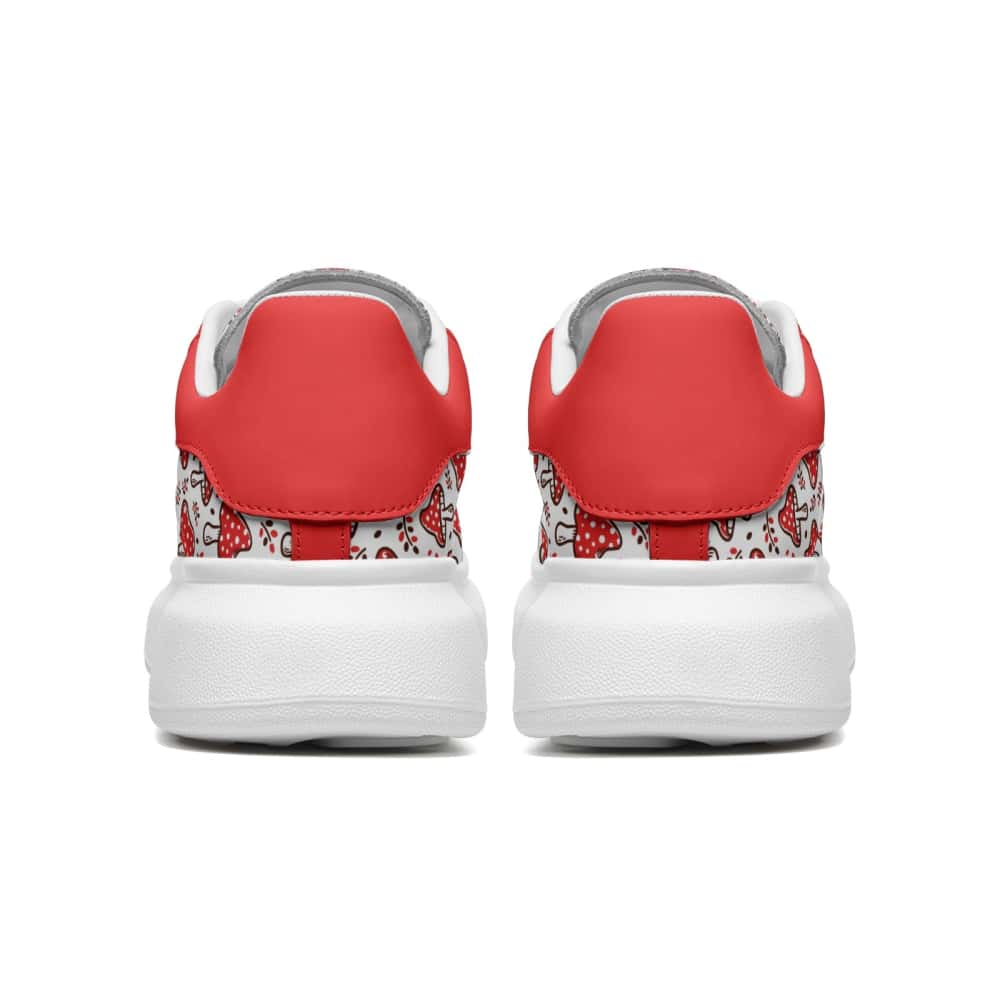 Low-Top Oversized Vegan Leather Sneakers | Ethical Style