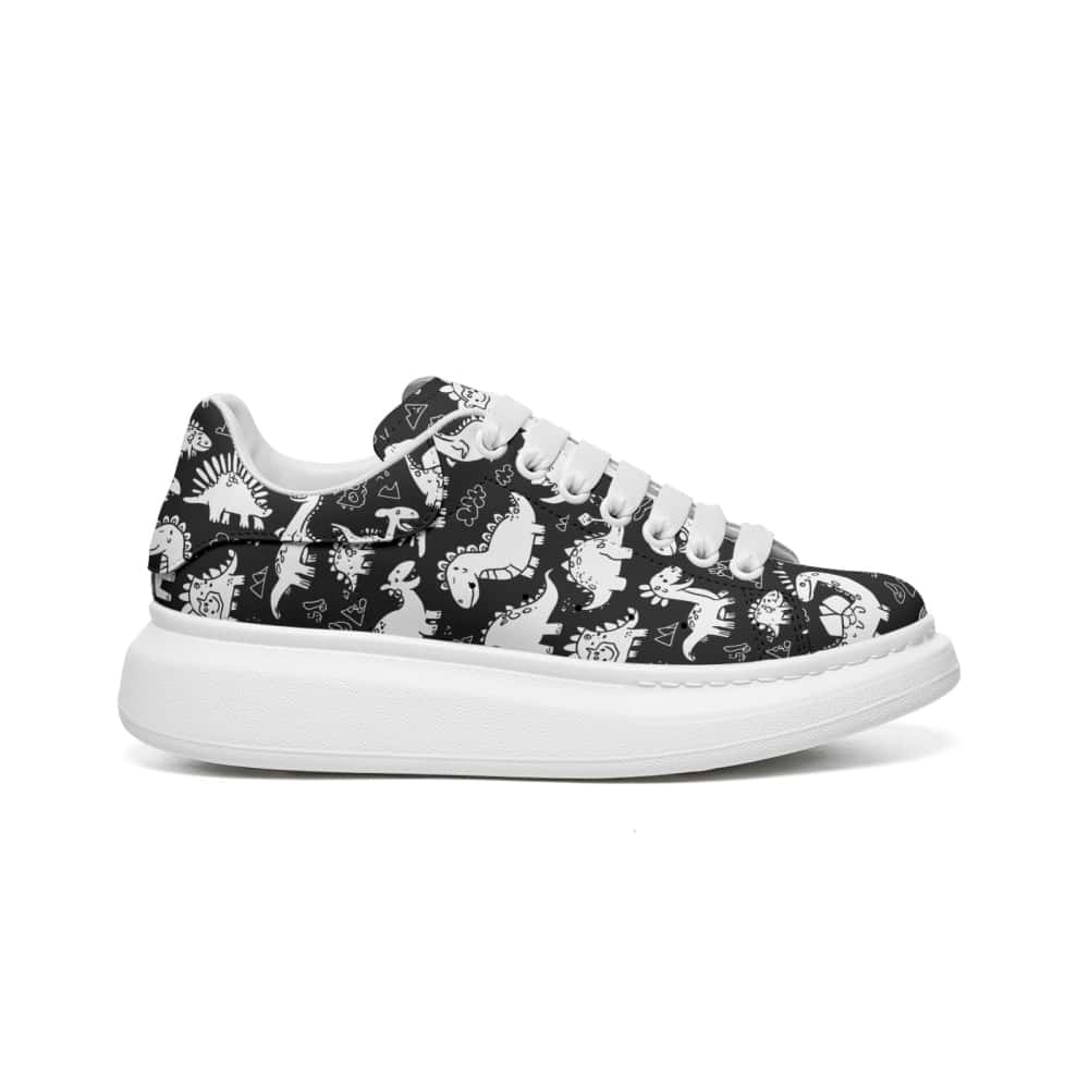 Low-Top Oversized Vegan Leather Sneakers | Ethical Style