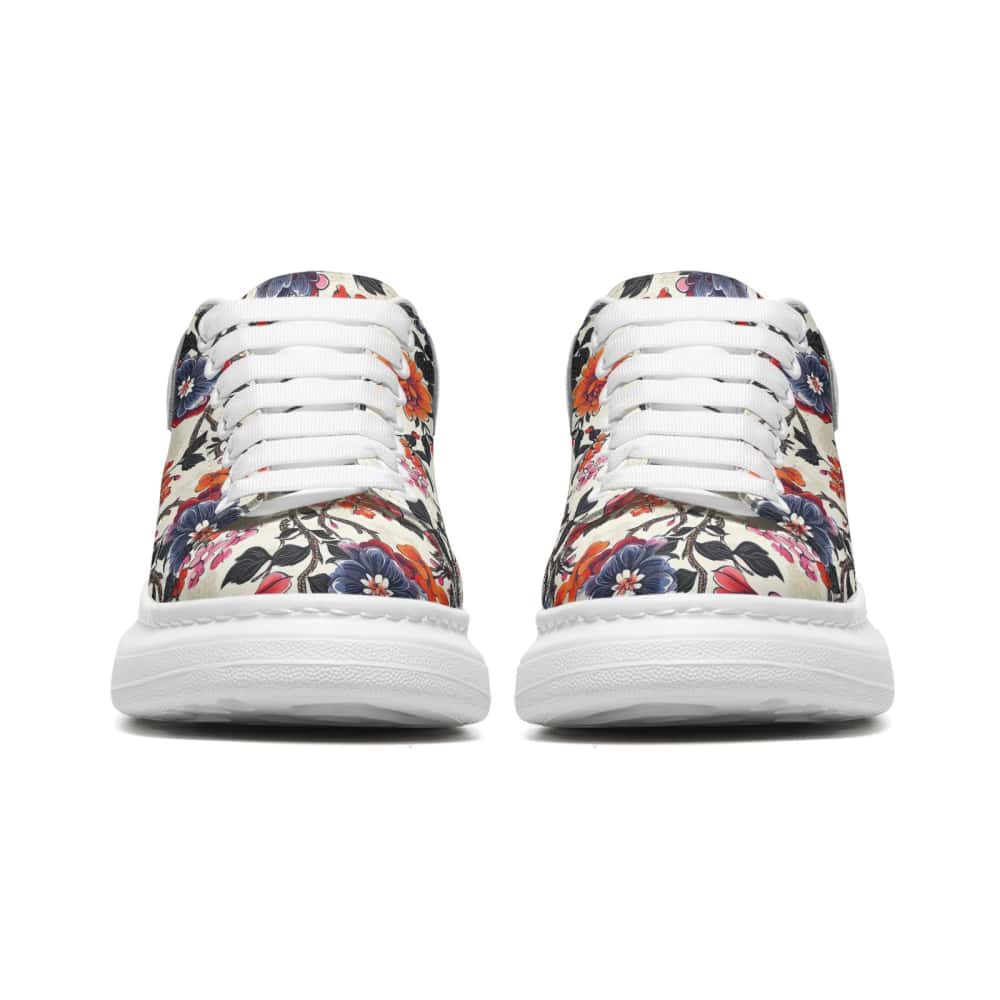 Low-Top Oversized Vegan Leather Sneakers | Ethical Style