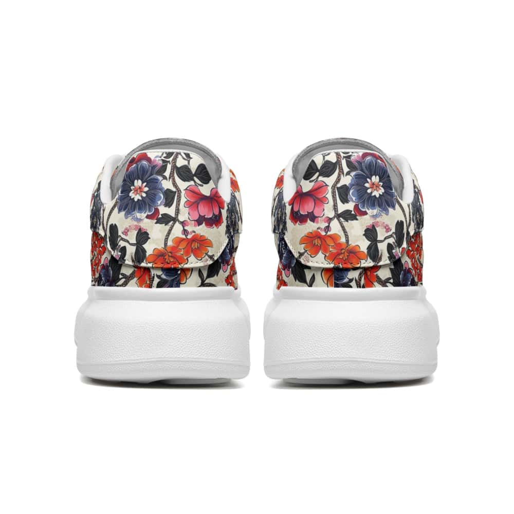 Low-Top Oversized Vegan Leather Sneakers | Ethical Style