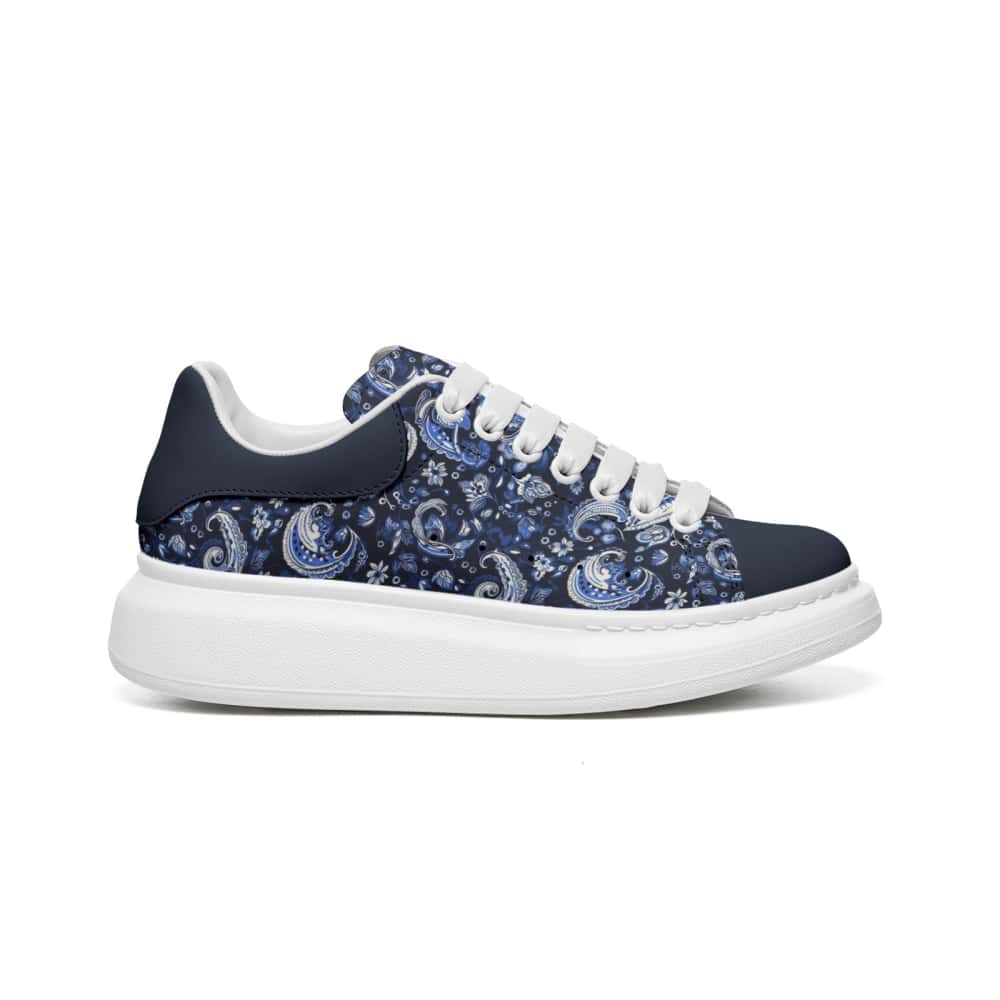 Low-Top Oversized Vegan Leather Sneakers | Ethical Style