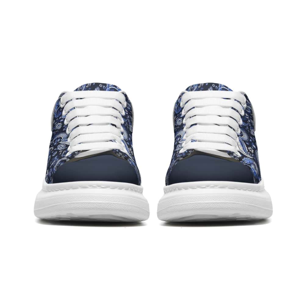 Low-Top Oversized Vegan Leather Sneakers | Ethical Style