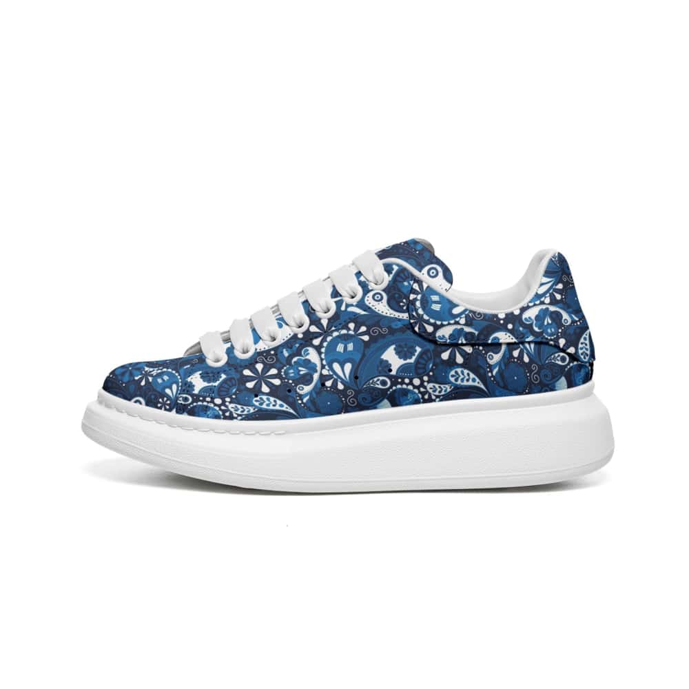 Low-Top Oversized Vegan Leather Sneakers | Ethical Style