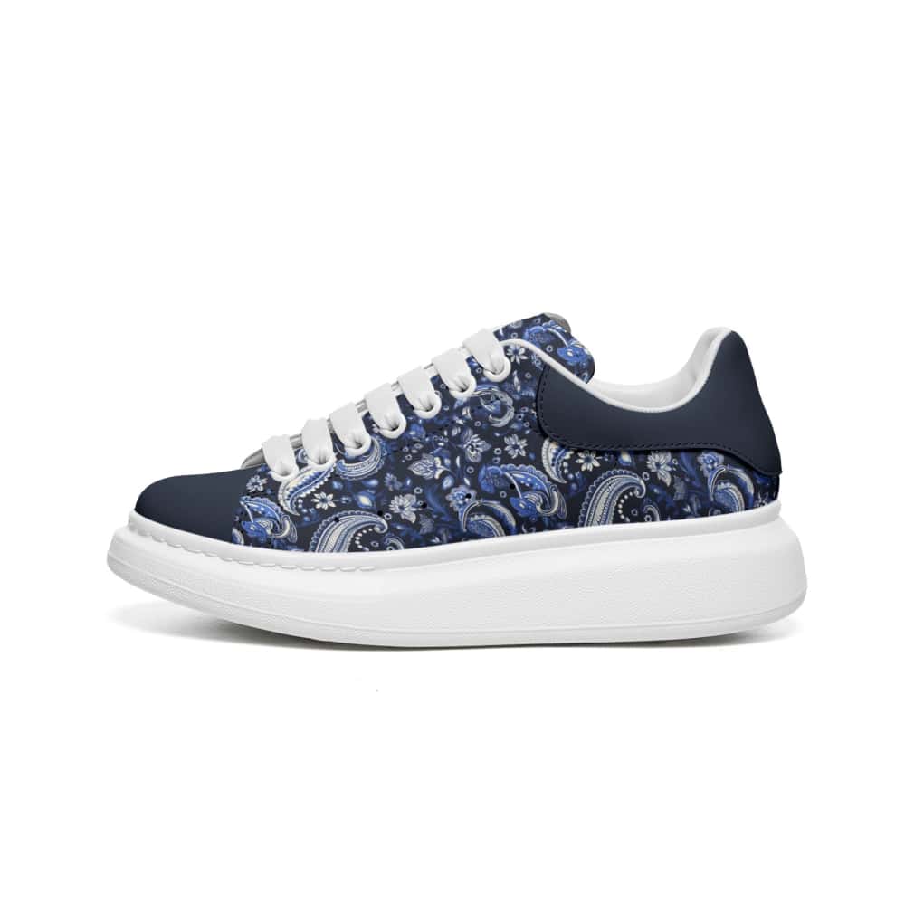 Low-Top Oversized Vegan Leather Sneakers | Ethical Style