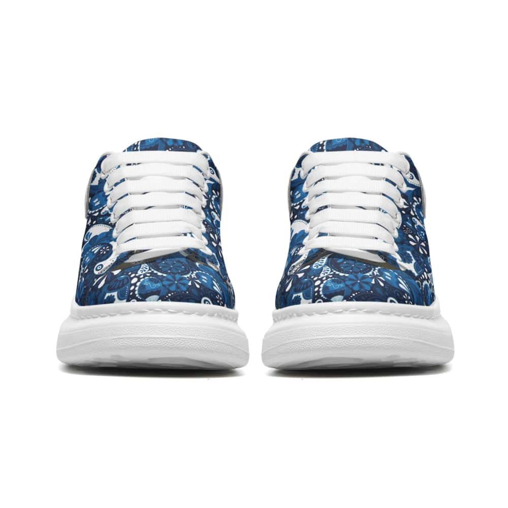 Low-Top Oversized Vegan Leather Sneakers | Ethical Style