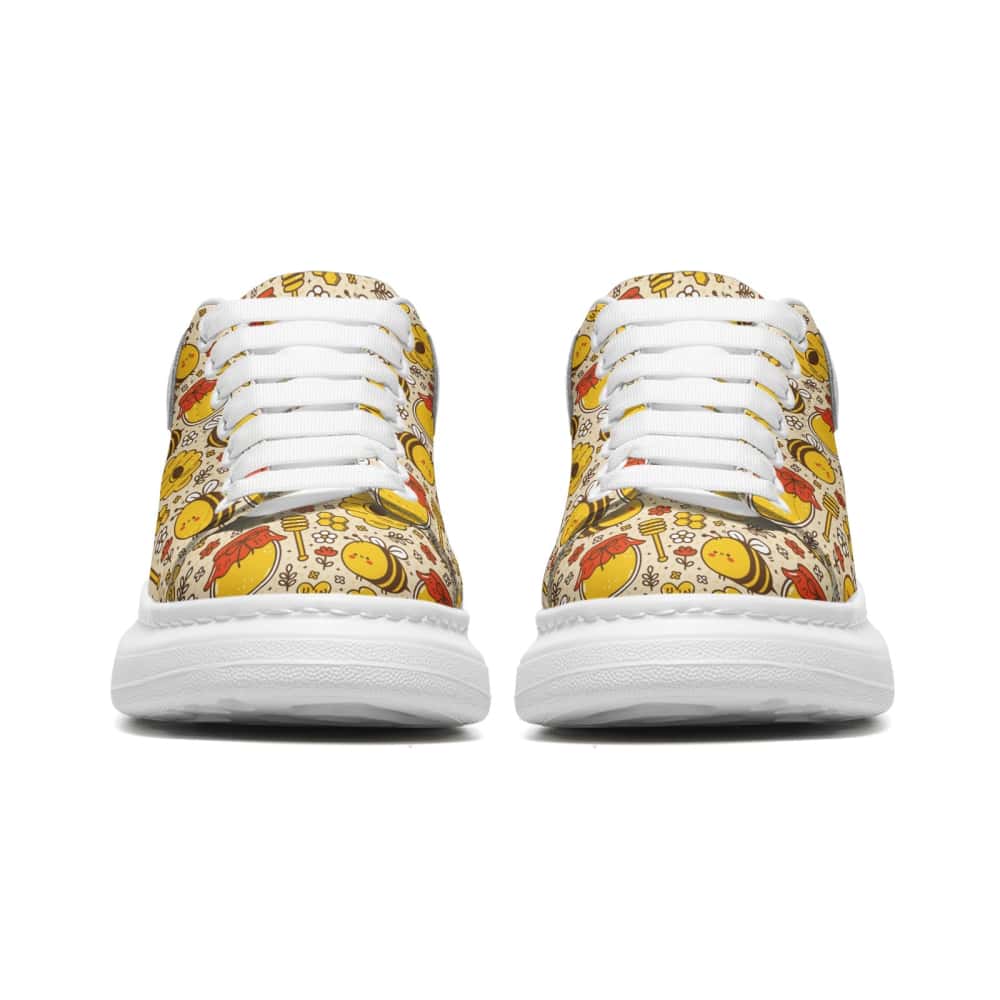 Low-Top Oversized Vegan Leather Sneakers | Ethical Style
