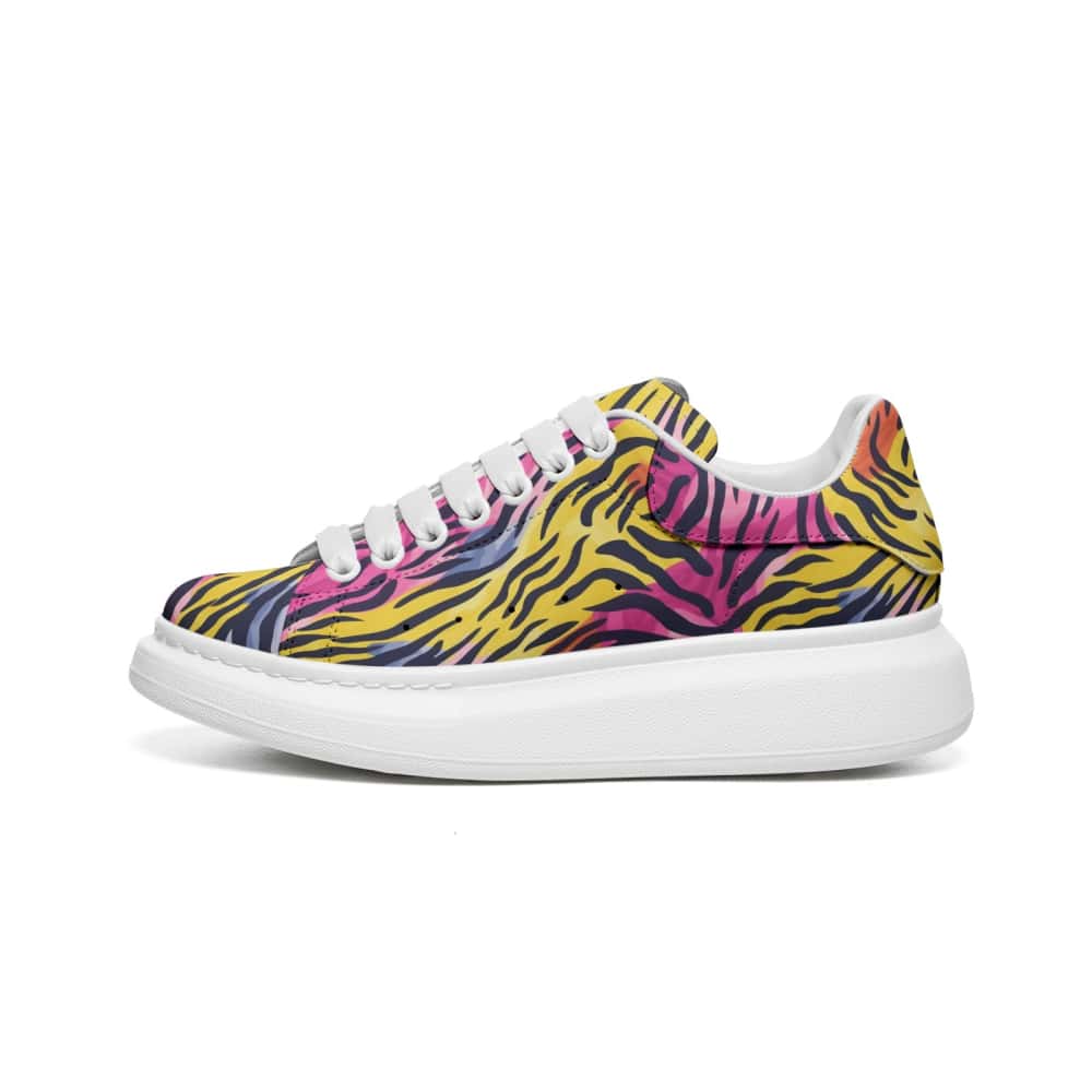 Low-Top Oversized Vegan Leather Sneakers | Ethical Style