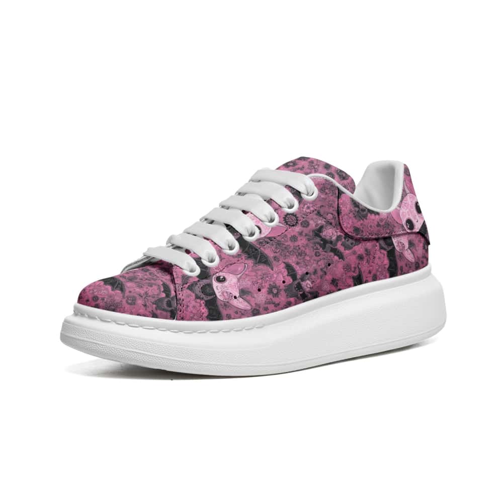 Low-Top Oversized Vegan Leather Sneakers | Ethical Style