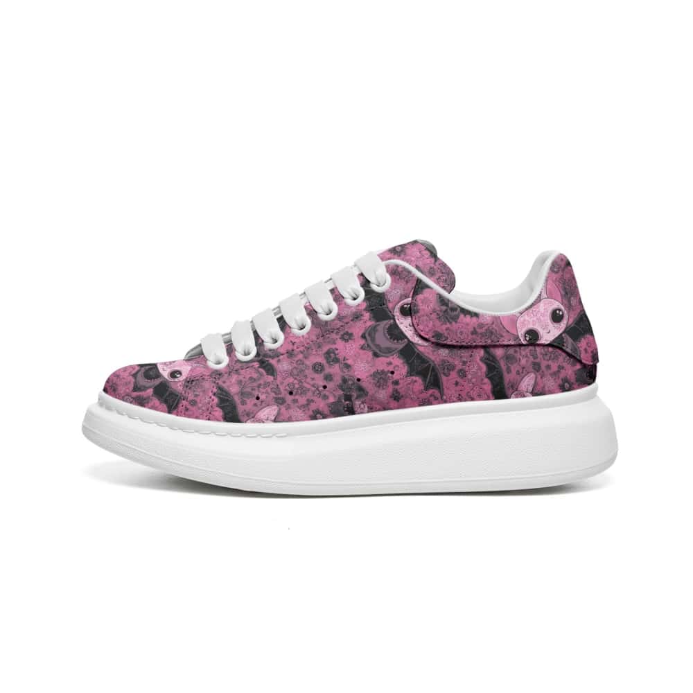 Low-Top Oversized Vegan Leather Sneakers | Ethical Style