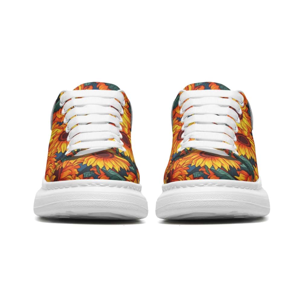 Low-Top Oversized Vegan Leather Sneakers | Ethical Style