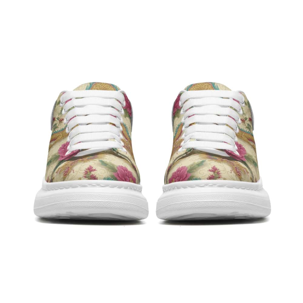 Low-Top Oversized Vegan Leather Sneakers | Ethical Style