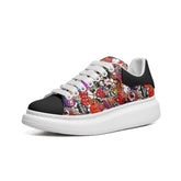 Low-Top Oversized Vegan Leather Sneakers | Ethical Style