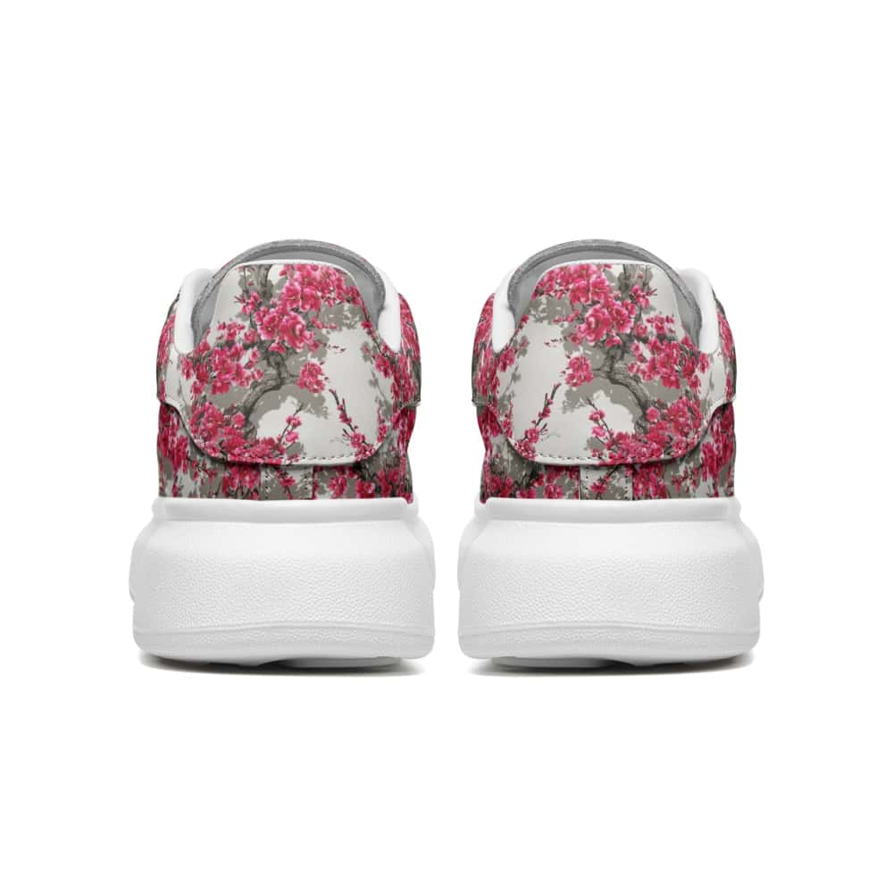 Low-Top Oversized Vegan Leather Sneakers | Ethical Style