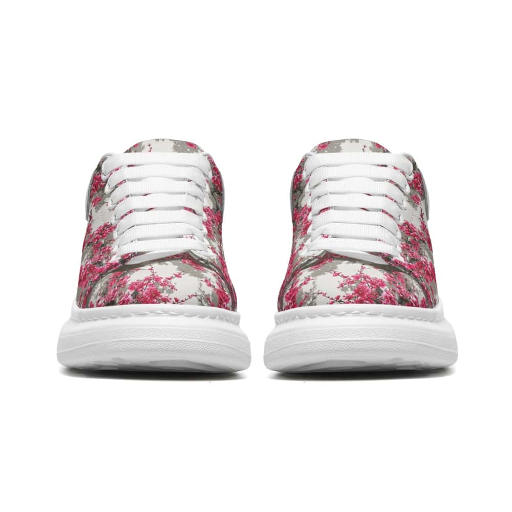Low-Top Oversized Vegan Leather Sneakers | Ethical Style