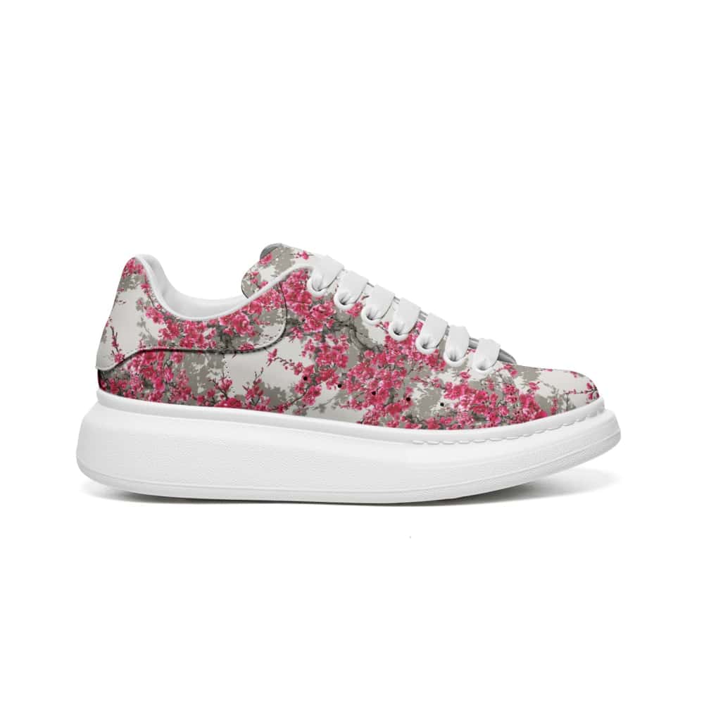 Low-Top Oversized Vegan Leather Sneakers | Ethical Style