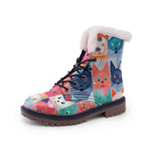 Fur Chukka Boots | Ethical Style by Projects817