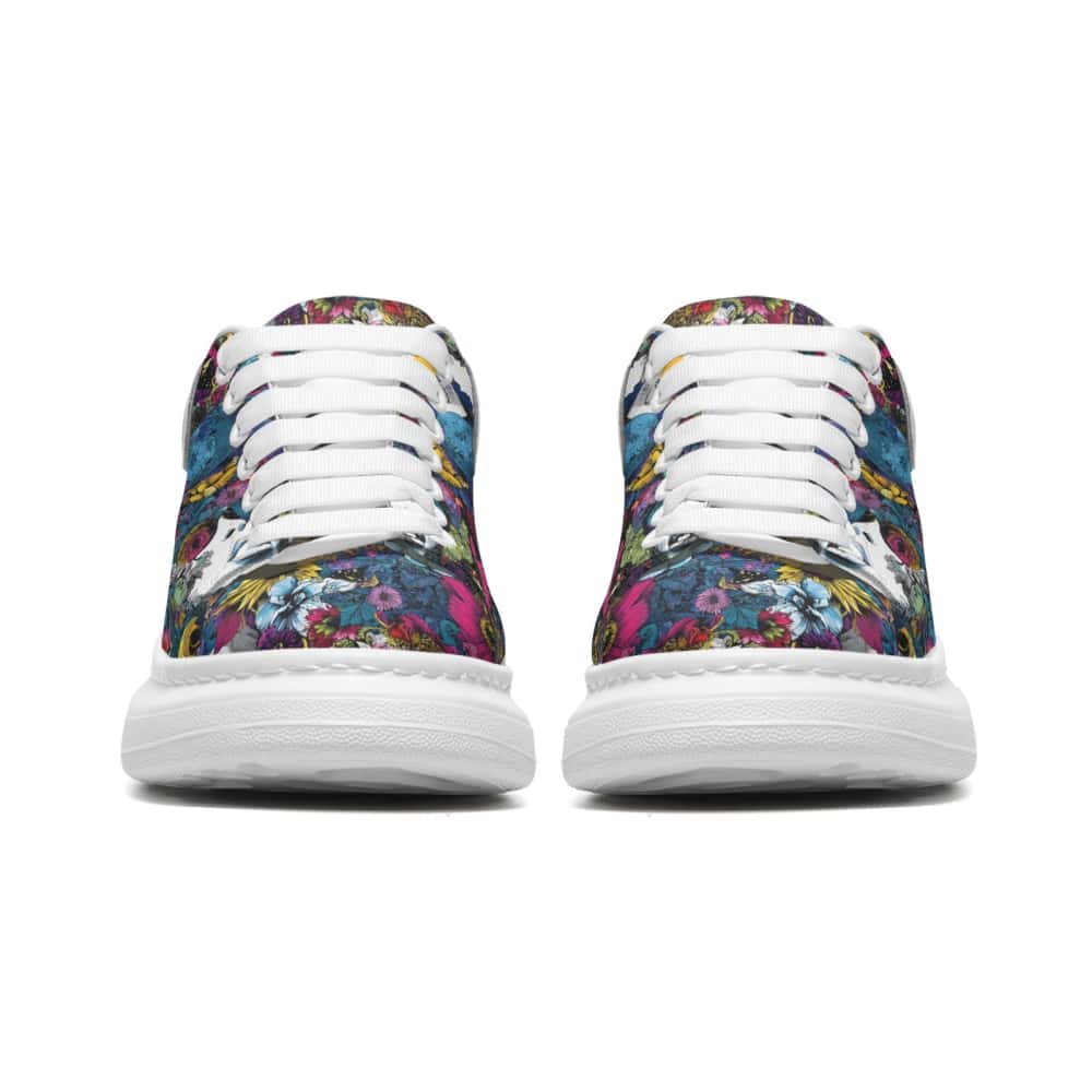 Low-Top Oversized Vegan Leather Sneakers | Ethical Style