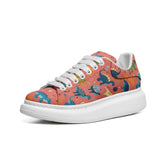 Low-Top Oversized Vegan Leather Sneakers | Ethical Style