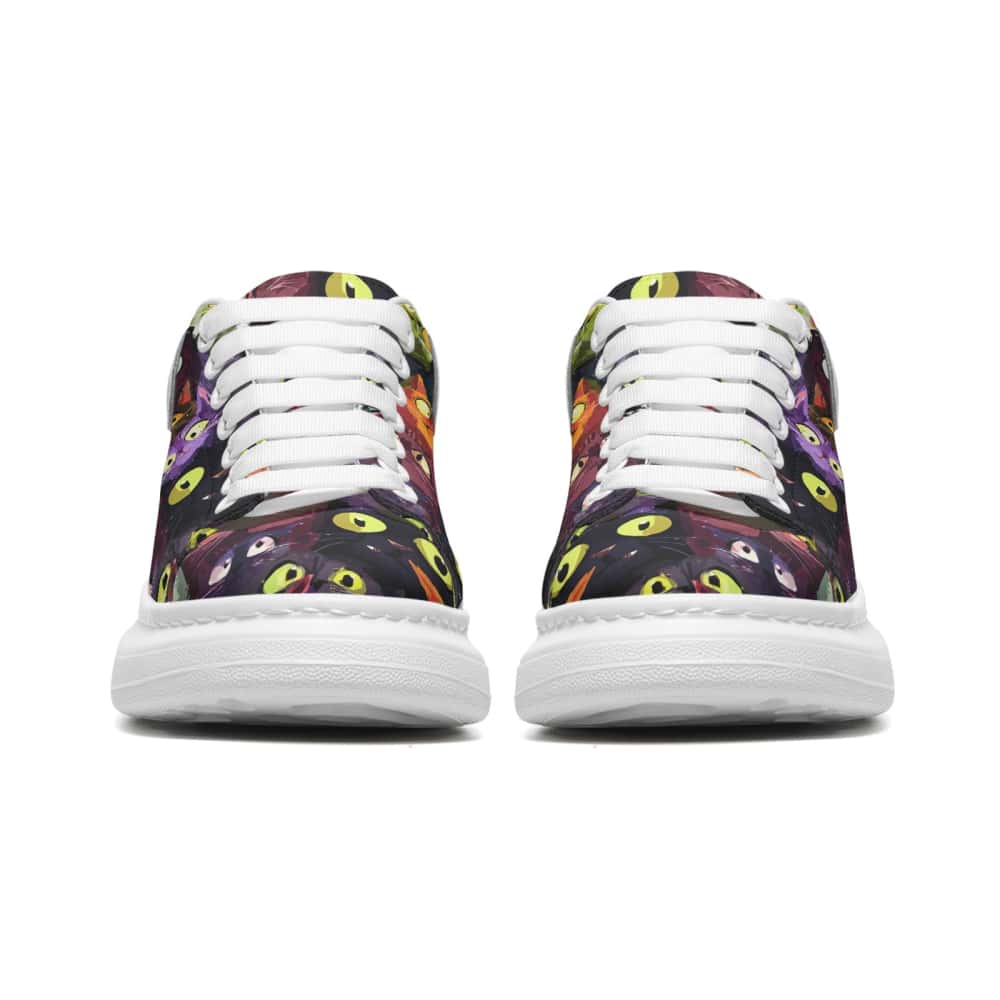 Low-Top Oversized Vegan Leather Sneakers | Ethical Style