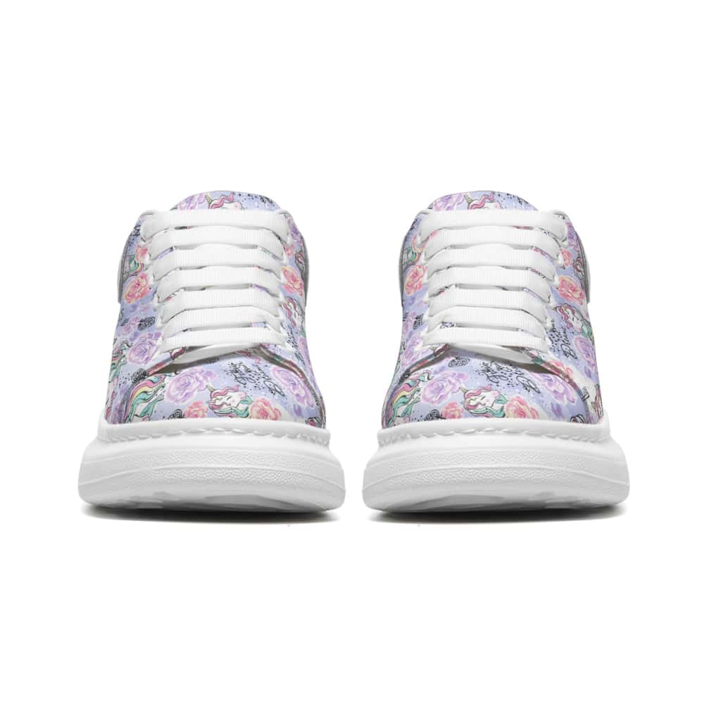 Low-Top Oversized Vegan Leather Sneakers | Ethical Style