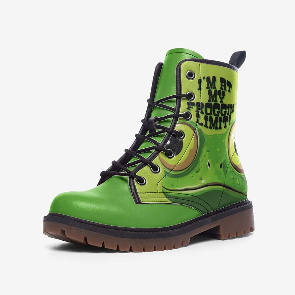 Vegan Leather Boots | Ethical Style by Projects817