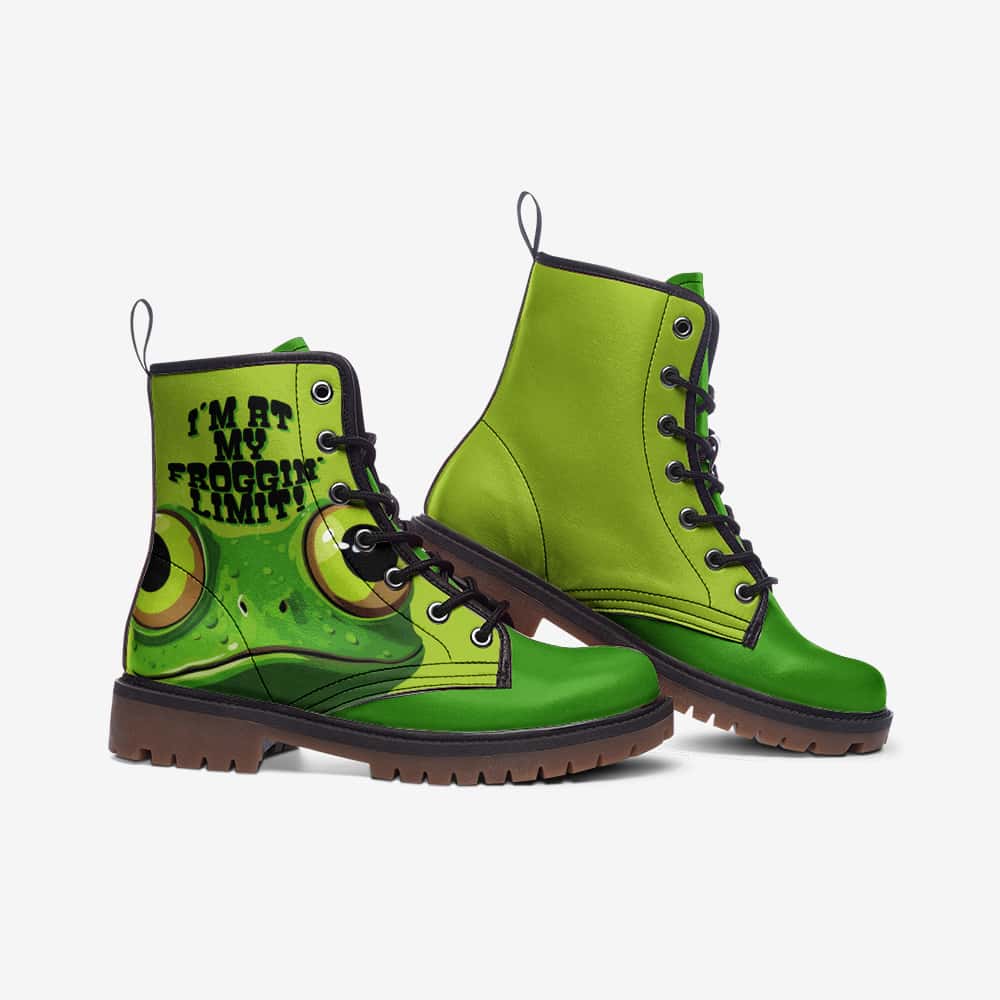 Vegan Leather Boots | Ethical Style by Projects817