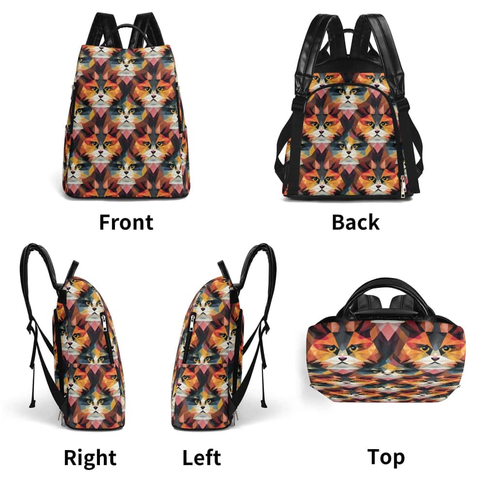 PU Anti-Theft Backpack | Ethical Style by Projects817