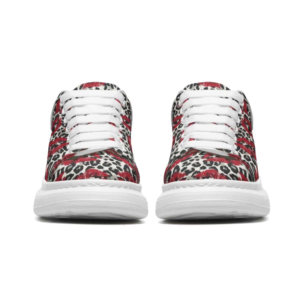 Low-Top Oversized Vegan Leather Sneakers | Ethical Style