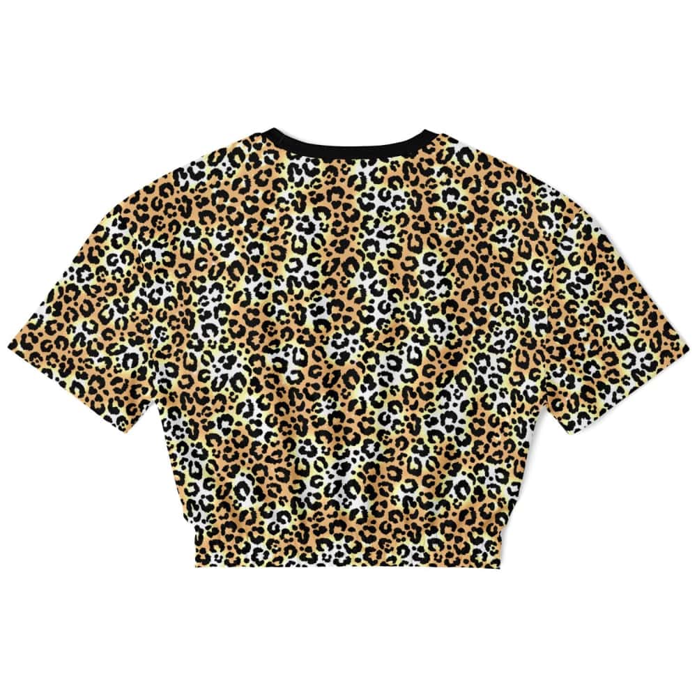 Athletic Cropped Short Sleeve Sweatshirt | Ethical Style