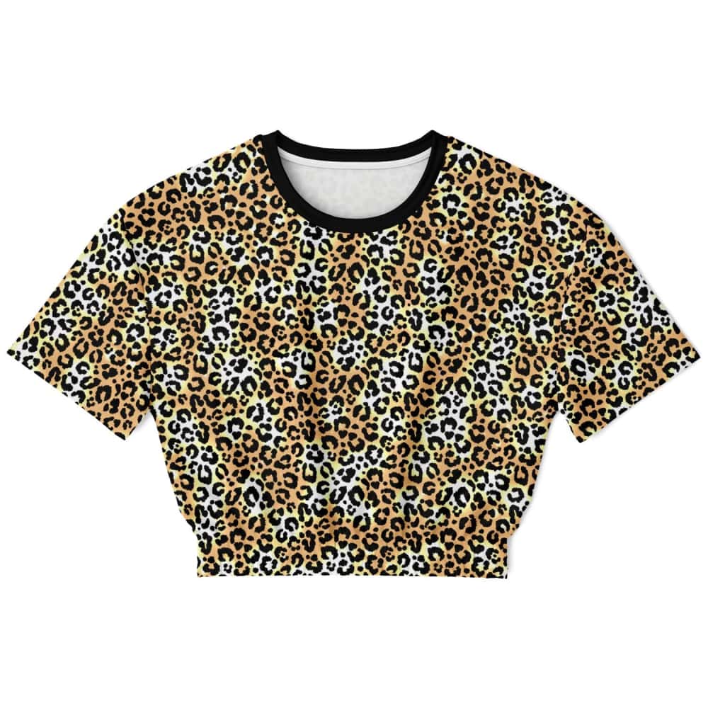Athletic Cropped Short Sleeve Sweatshirt | Ethical Style