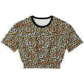 Athletic Cropped Short Sleeve Sweatshirt | Ethical Style