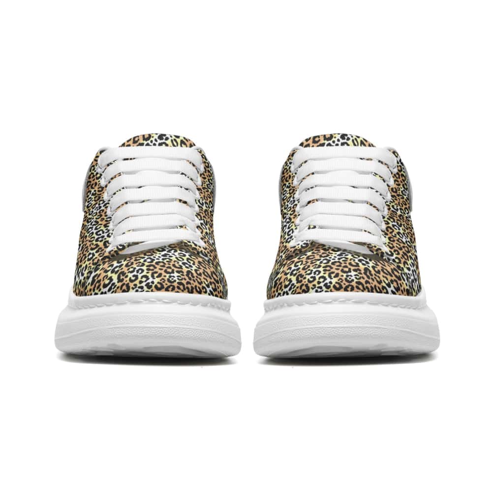 Low-Top Oversized Vegan Leather Sneakers | Ethical Style