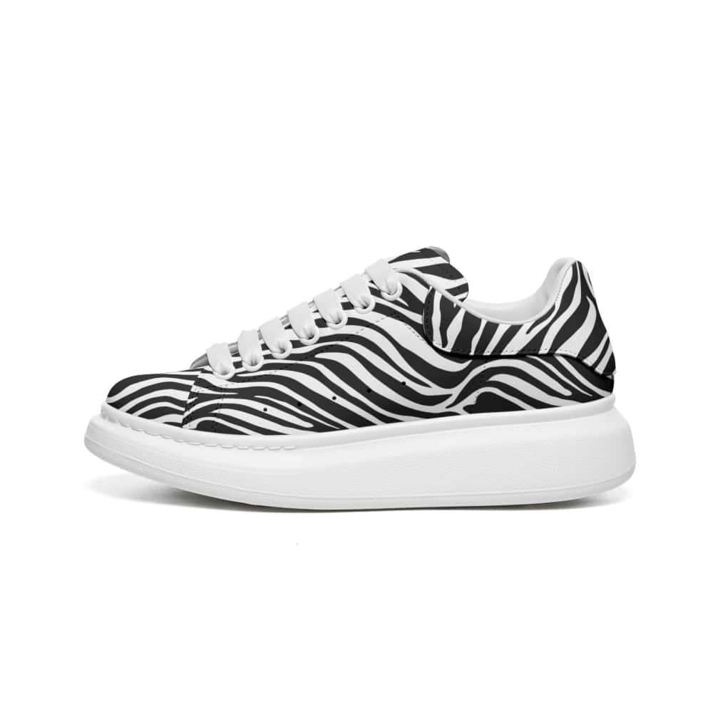 Low-Top Oversized Vegan Leather Sneakers | Ethical Style