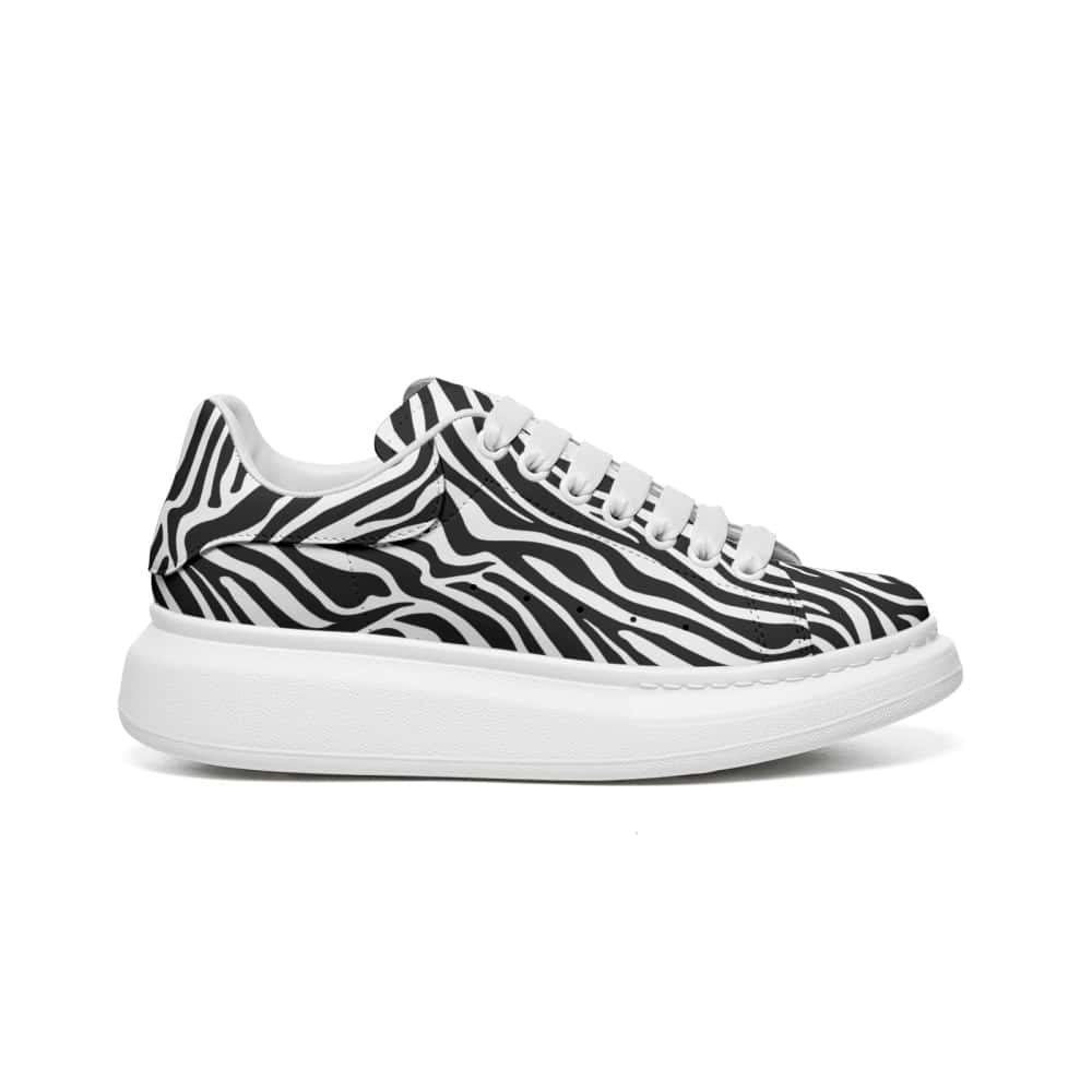 Low-Top Oversized Vegan Leather Sneakers | Ethical Style