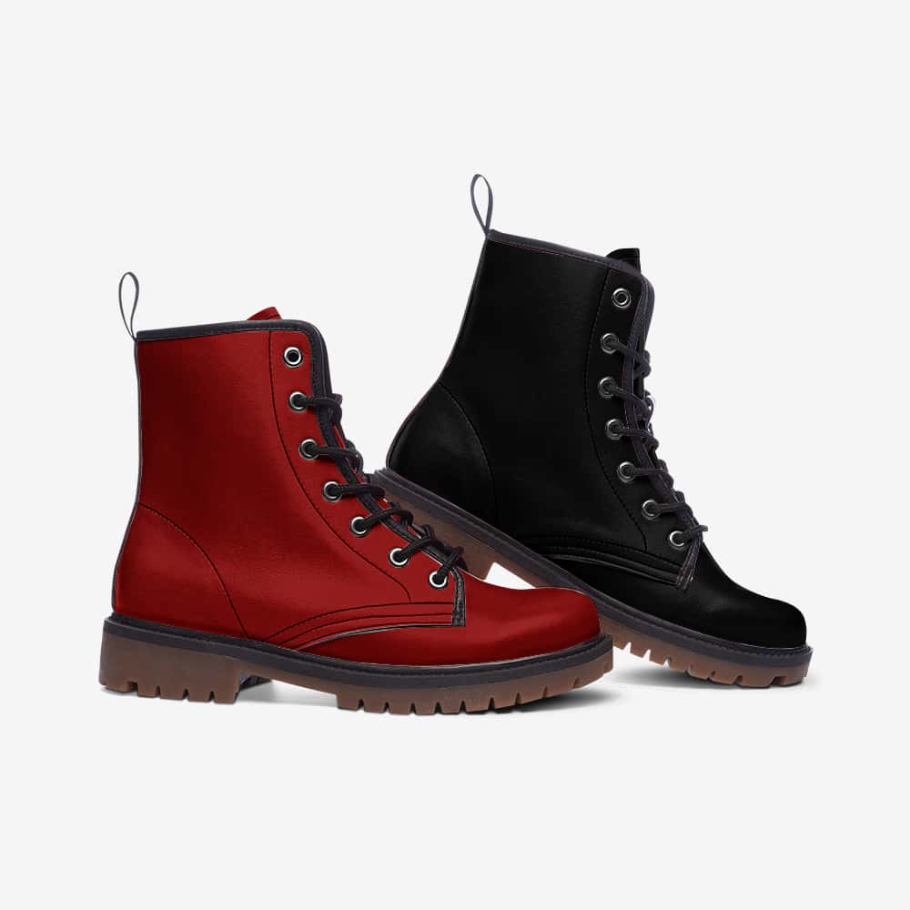 Mismatched Vegan Leather Boots | Ethical Style