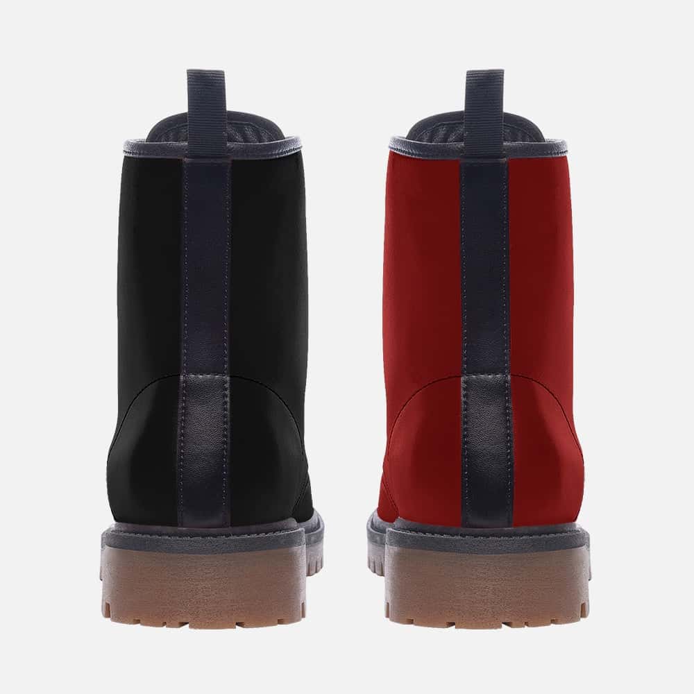 Mismatched Vegan Leather Boots | Ethical Style