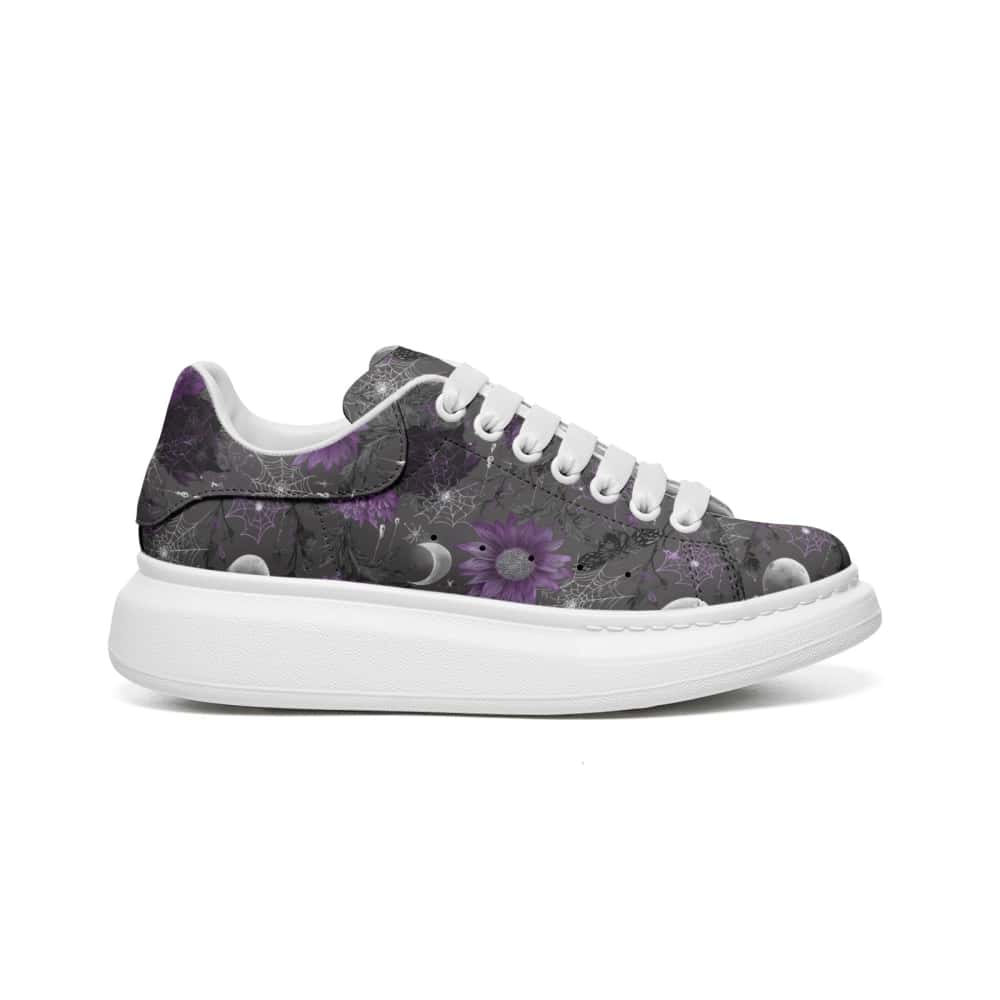 Low-Top Oversized Vegan Leather Sneakers | Ethical Style