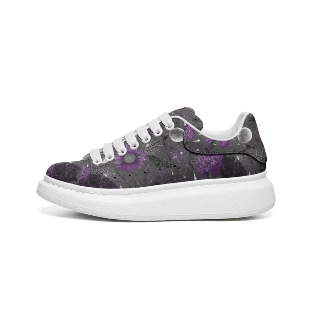 Low-Top Oversized Vegan Leather Sneakers | Ethical Style