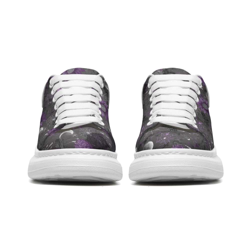 Low-Top Oversized Vegan Leather Sneakers | Ethical Style