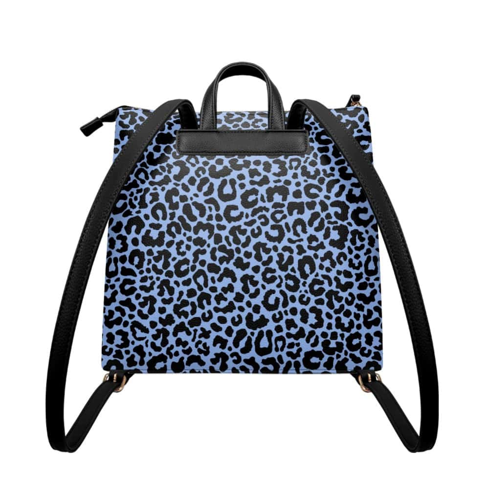 Pacific Coast Leopard PU Leather Backpack Purse - $64.99