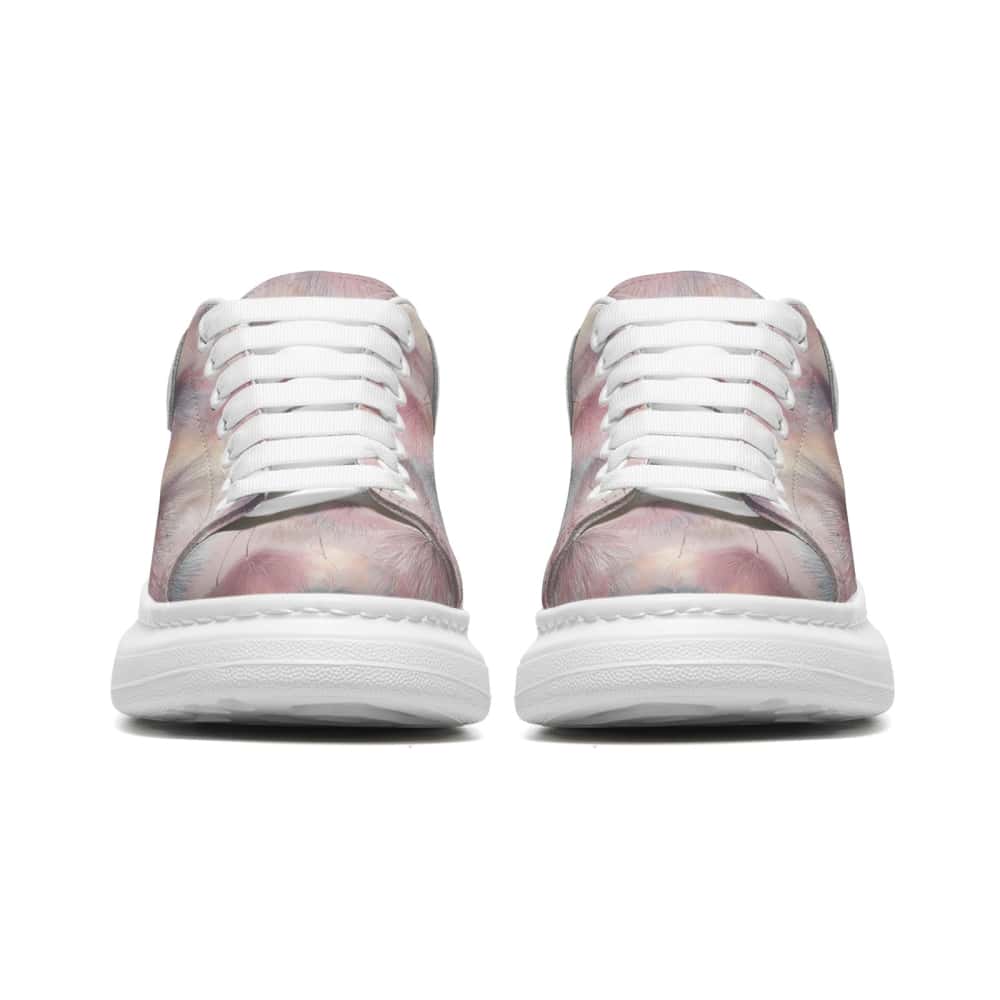 Low-Top Oversized Vegan Leather Sneakers | Ethical Style