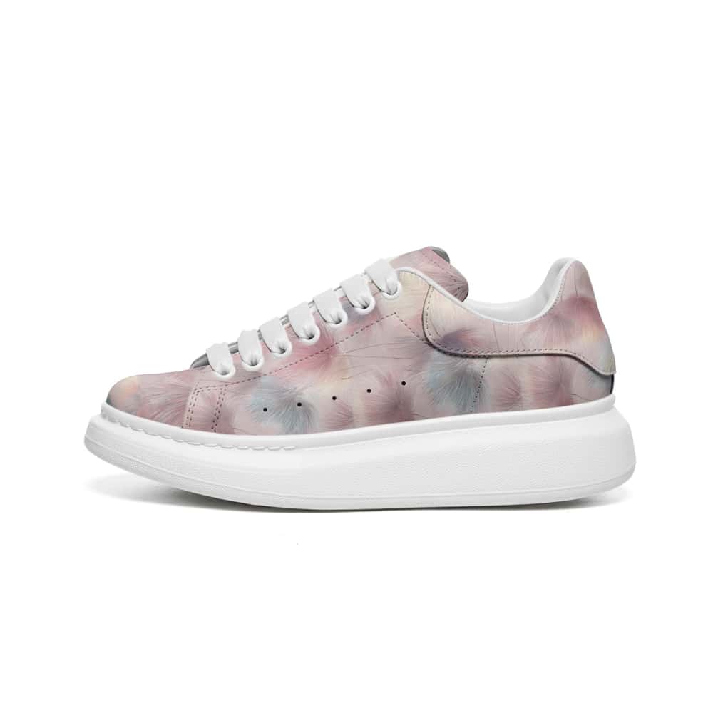 Low-Top Oversized Vegan Leather Sneakers | Ethical Style