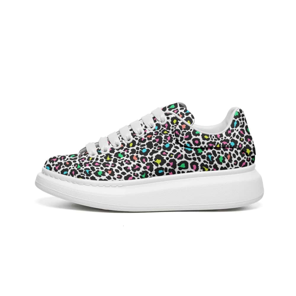 Low-Top Oversized Vegan Leather Sneakers | Ethical Style