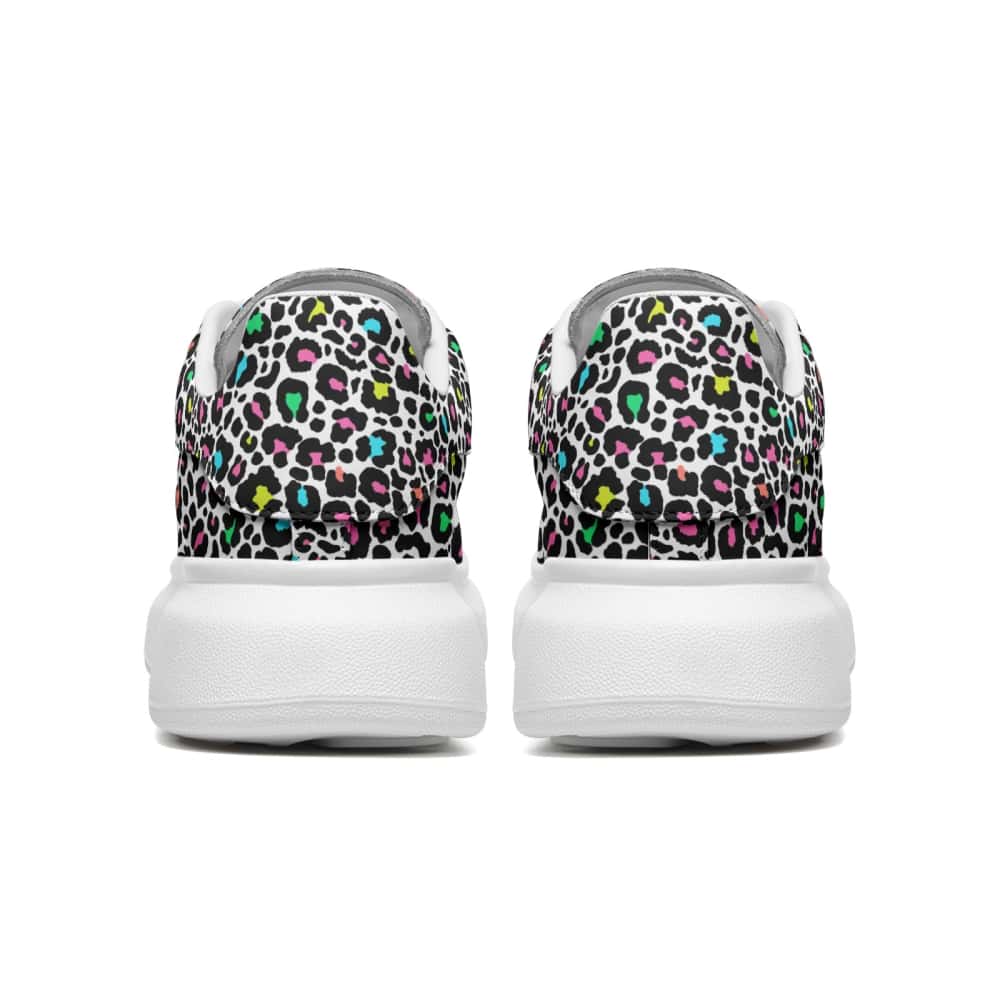 Low-Top Oversized Vegan Leather Sneakers | Ethical Style