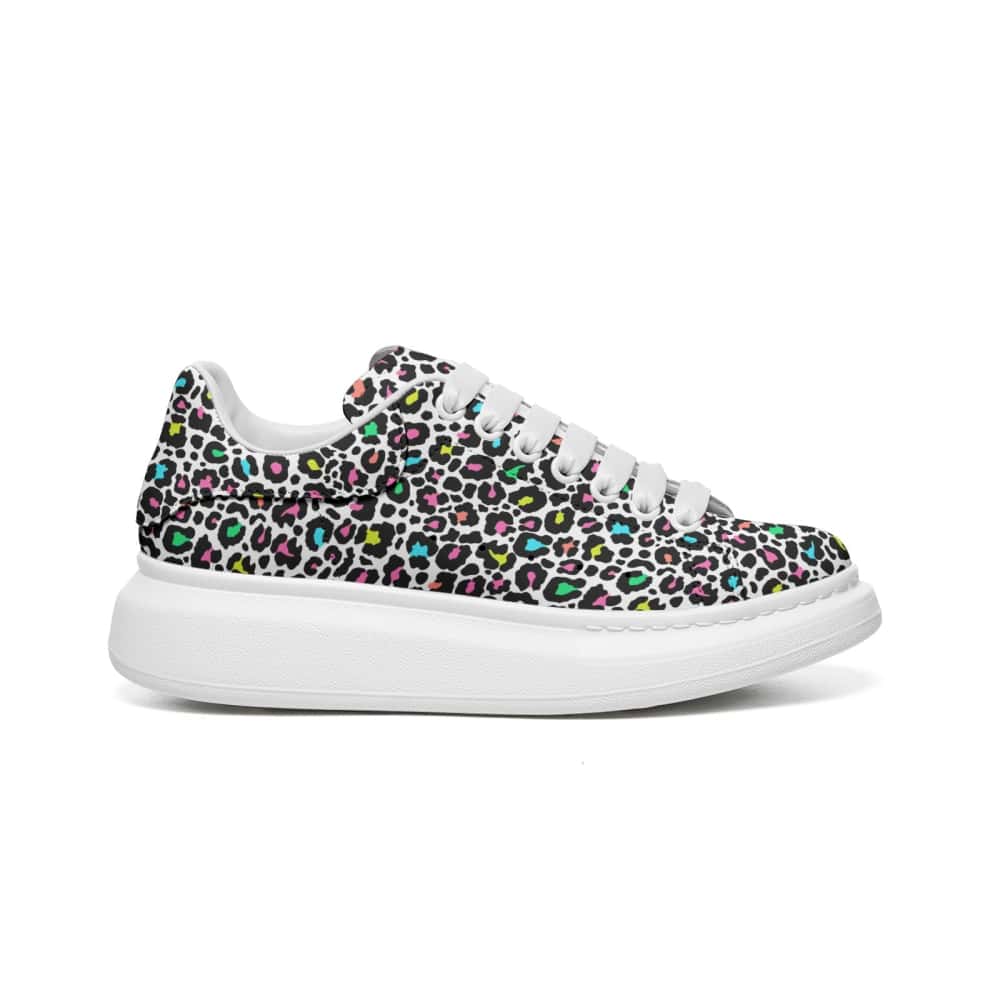 Low-Top Oversized Vegan Leather Sneakers | Ethical Style